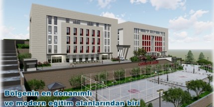 Canik'te Dev Eğitim Kampüsü Yükseliyor